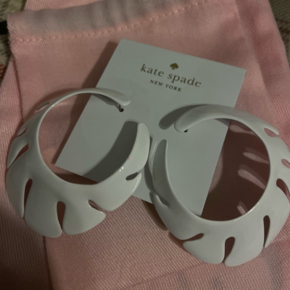 Kate Spade Statement Half Hoop Earrings - Picture 4 of 5